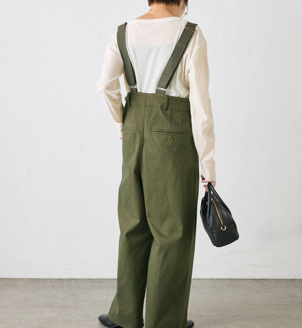  「ピーチ起毛サスペンダー付きパンツ」|その他|