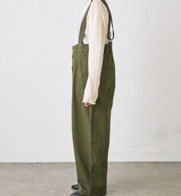  「ピーチ起毛サスペンダー付きパンツ」|その他|