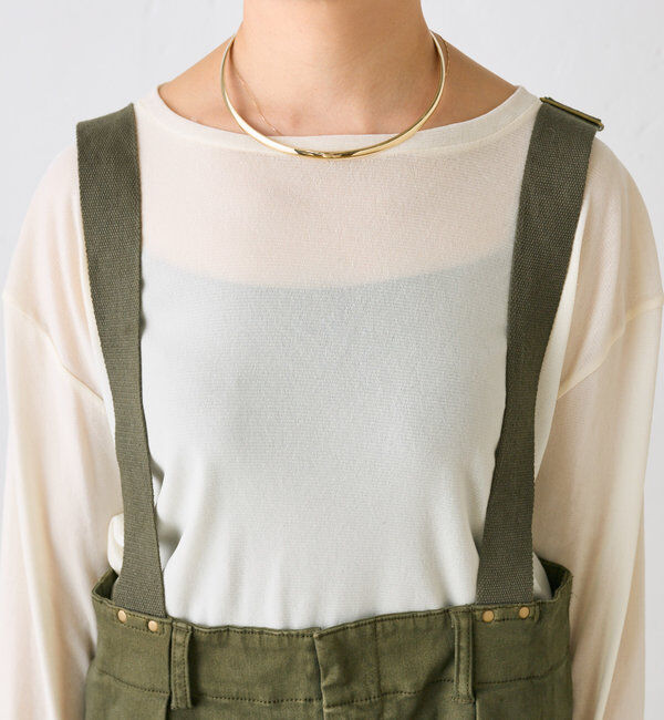  「ピーチ起毛サスペンダー付きパンツ」|その他|