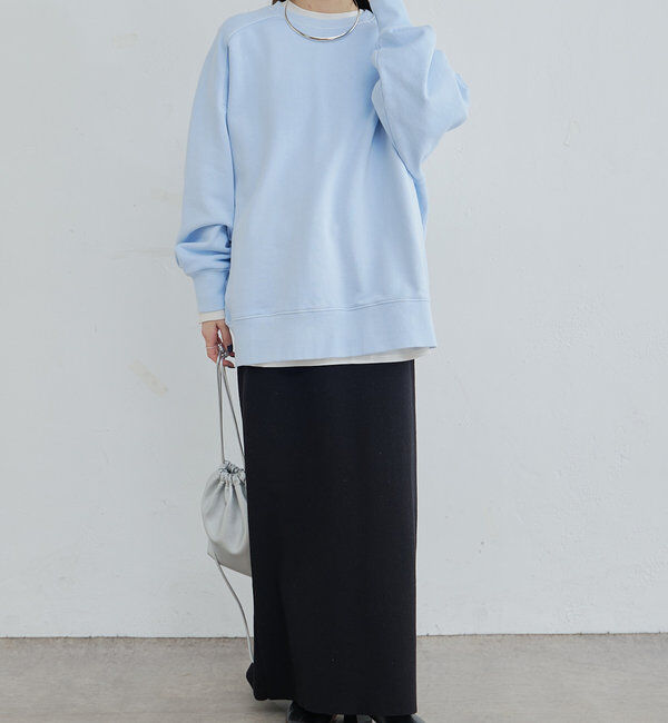  「【WEB限定カラーあり】シンプル裏毛スウェットプルオーバー」|スウェット・ジャージ|