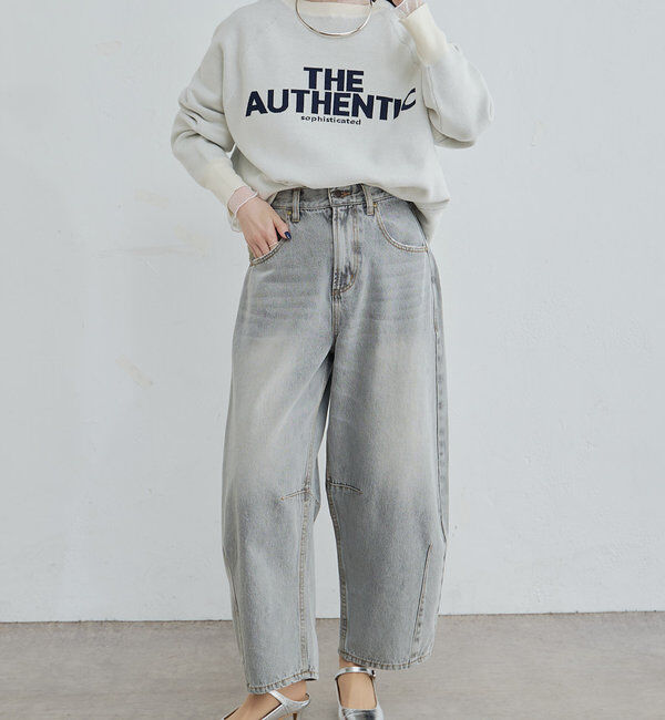  「ジャガードロゴニットプルオーバー」|キャミソール|