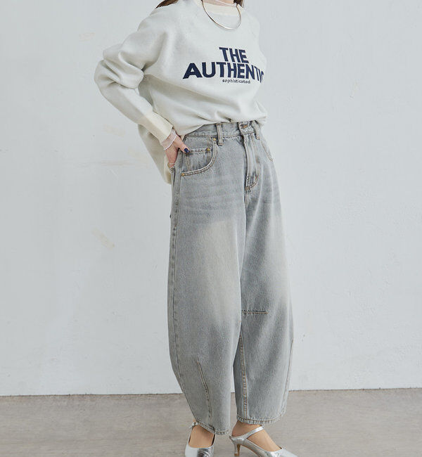  「ジャガードロゴニットプルオーバー」|キャミソール|