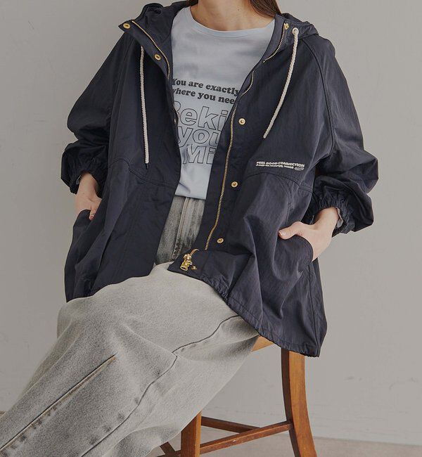  「【F&B】オーガニックコットンシアーガーゼカットソー」|プルオーバー|