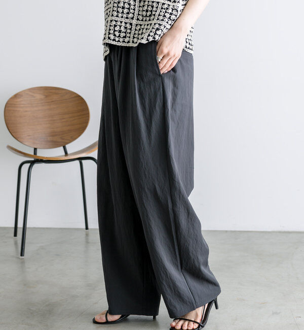  「【リバイバル】レーヨンナイロンウエストゴムイージーパンツ」|その他|