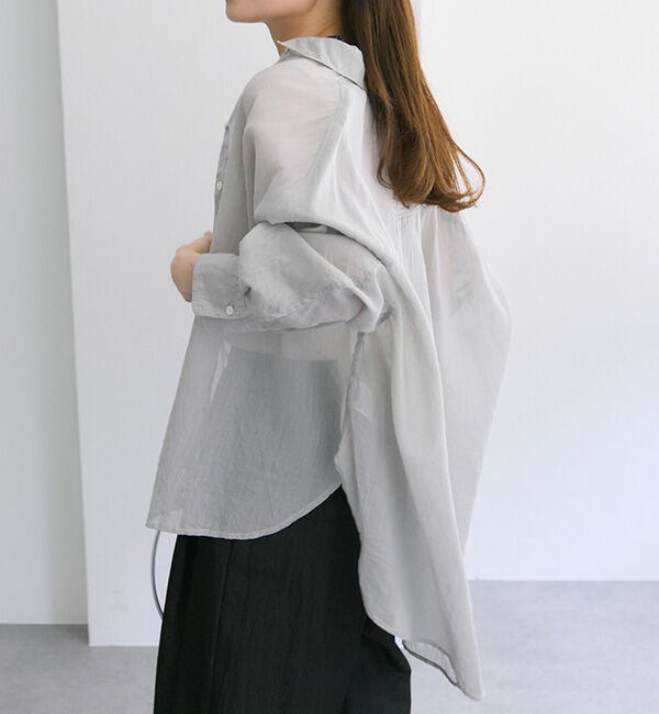  「【新色登場！/リバイバル】ラミーオーバーシャツブラウス」|シャツ・ブラウス|
