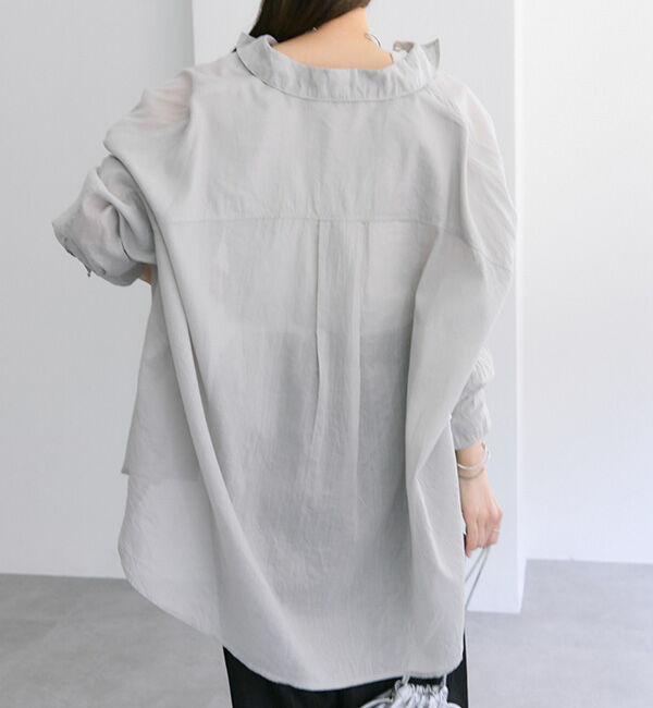  「【新色登場！/リバイバル】ラミーオーバーシャツブラウス」|シャツ・ブラウス|