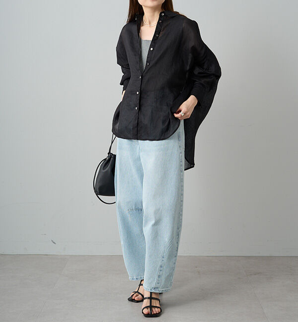  「【新色登場！/リバイバル】ラミーオーバーシャツブラウス」|シャツ・ブラウス|