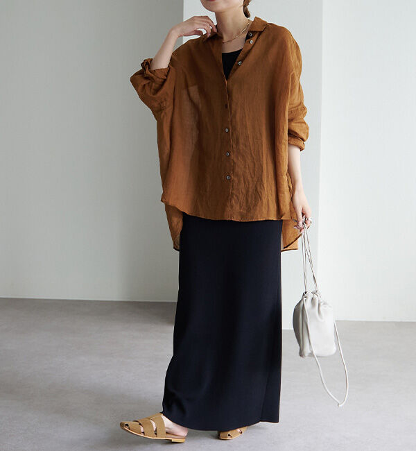  「【新色登場！/リバイバル】ラミーオーバーシャツブラウス」|シャツ・ブラウス|