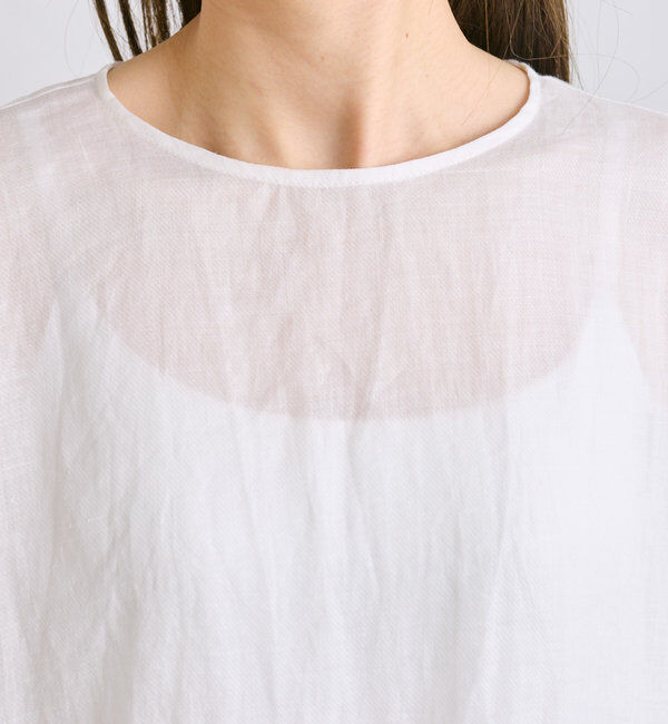  「【＠sein___000企画】ラミー2枚重ねペプラムブラウス」|プルオーバー|