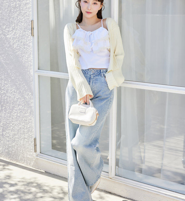  「ワイドデニムパンツ」|その他|