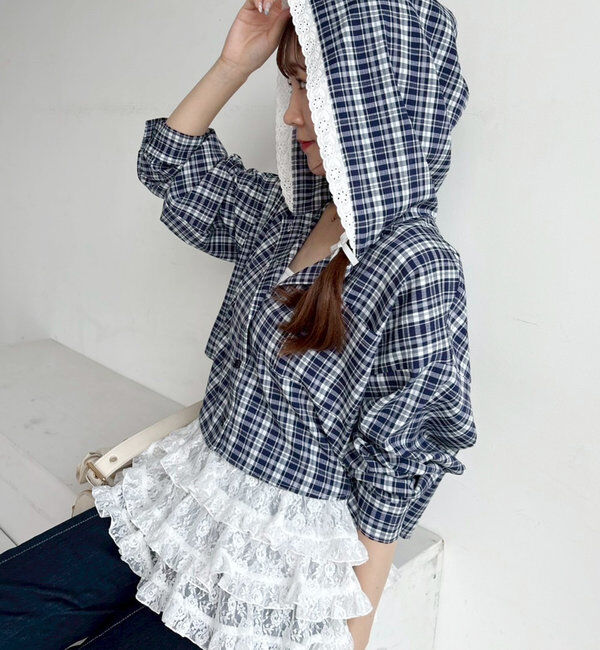  「フードシャツ」|シャツ・ブラウス|