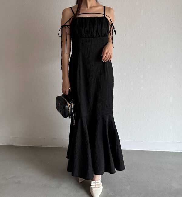  「ニットセットキャミワンピ」|ワンピース|