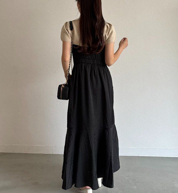  「ニットセットキャミワンピ」|ワンピース|