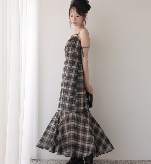  「ニットセットキャミワンピ」|ワンピース|