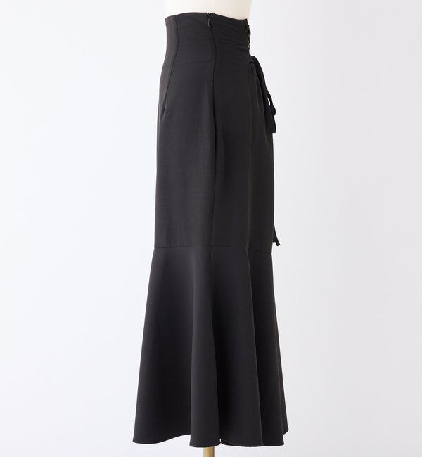  「WEB限定／【マイナス5キロ見え】後ろレースアップマーメイドスカート」|スカート|