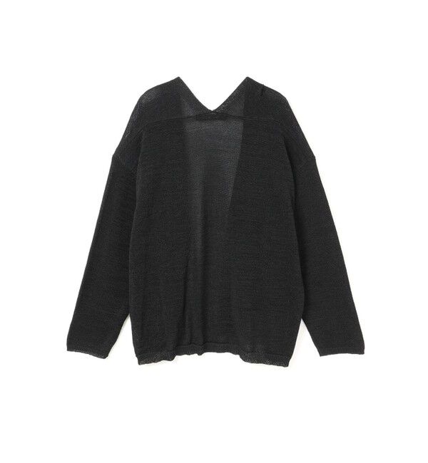 mizuiro ind「mizuiro ind テープヤーンカーディガン」|カーディガン|