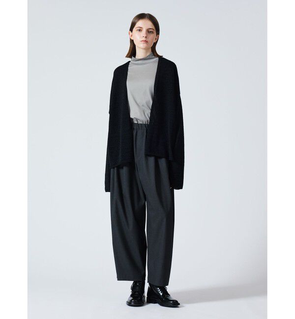 mizuiro ind「mizuiro ind テープヤーンカーディガン」|カーディガン|