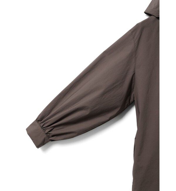 MidiUmi「MidiUmi フード付きシャツワンピース」|ワンピース|