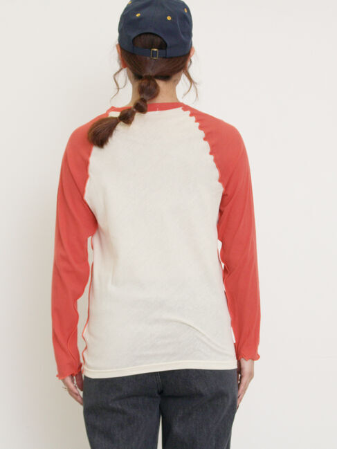 Samansa Mos2「シアーラグランロゴTシャツ」|Tシャツ・カットソー|