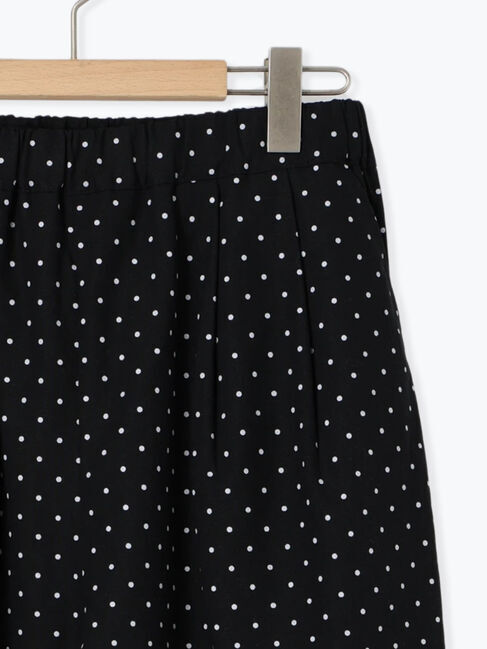 Samansa Mos2「【M/Lサイズ】ドット柄ストレートパンツ」|その他|