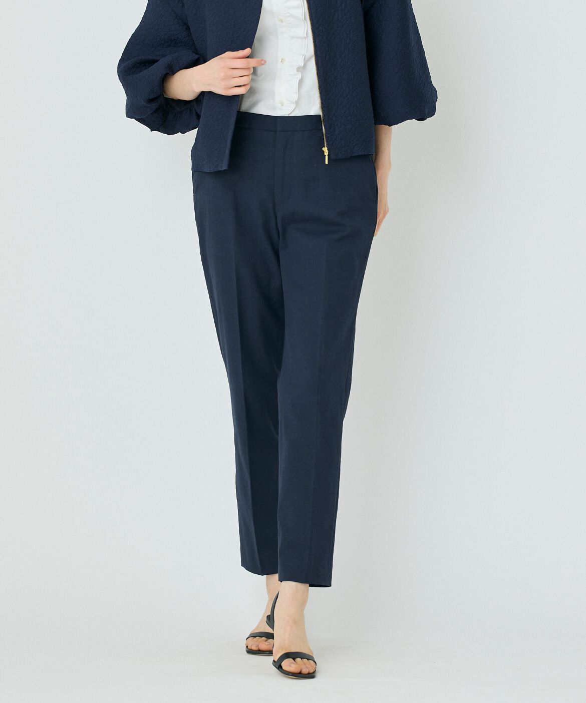 7-IDconcept.「センタープレスパンツ」|その他|ネイビー