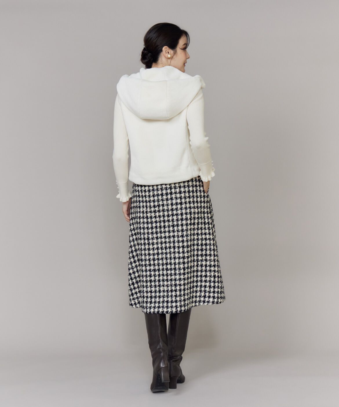 Maglie le cassetto「《M Maglie le cassetto》ふわふわファーフーディジレ」|その他|