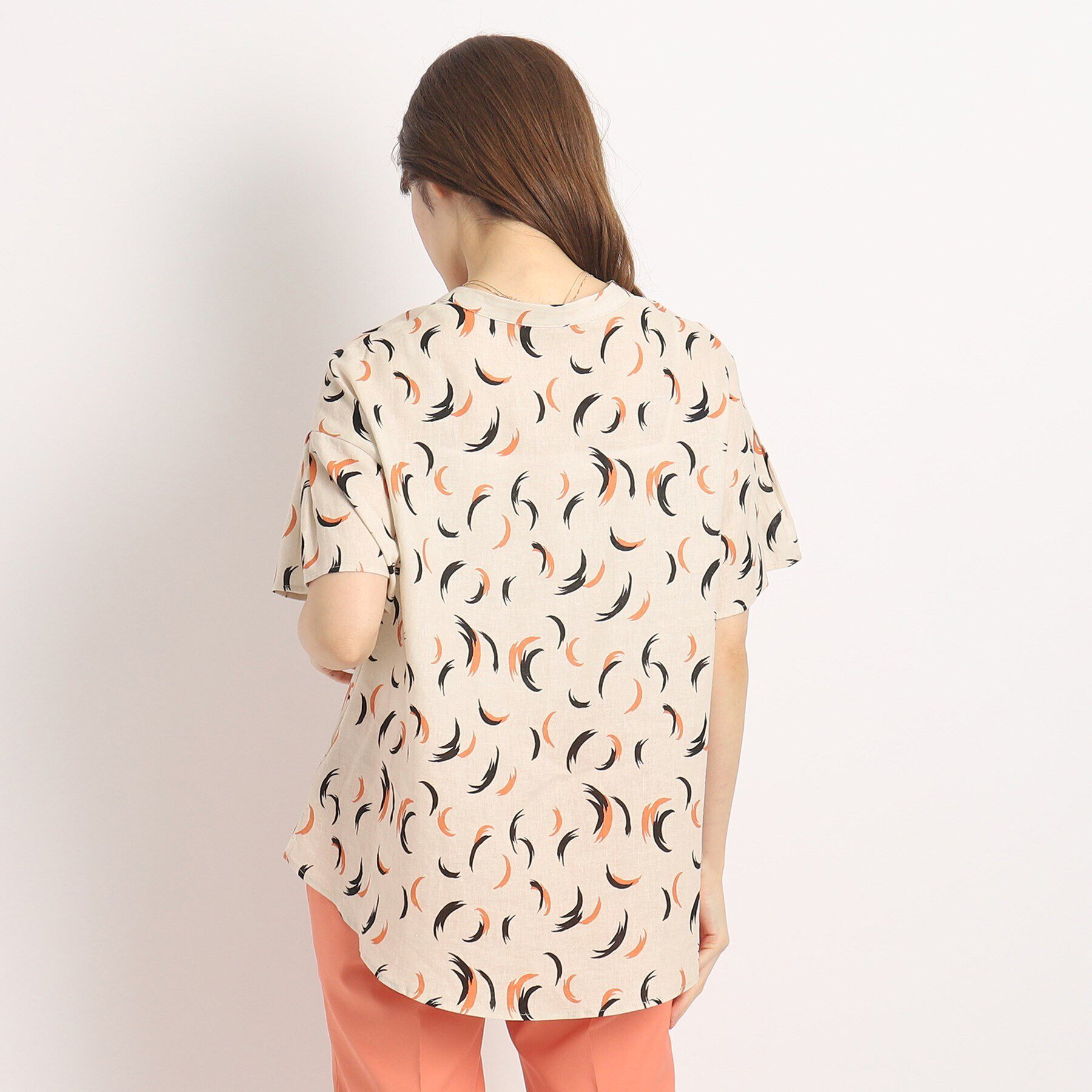 COUP DE CHANCE「【洗える】柄ブラウス」|シャツ・ブラウス|