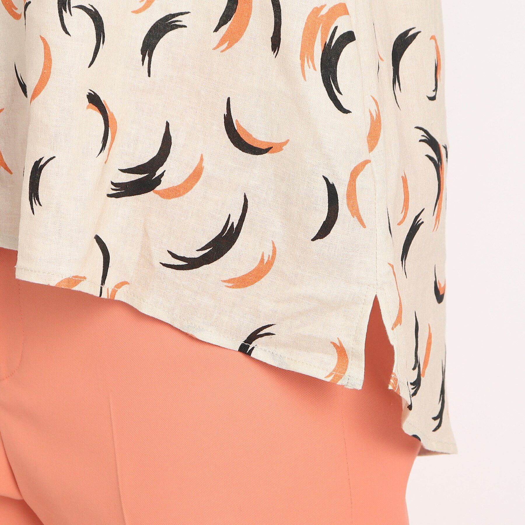 COUP DE CHANCE「【洗える】柄ブラウス」|シャツ・ブラウス|