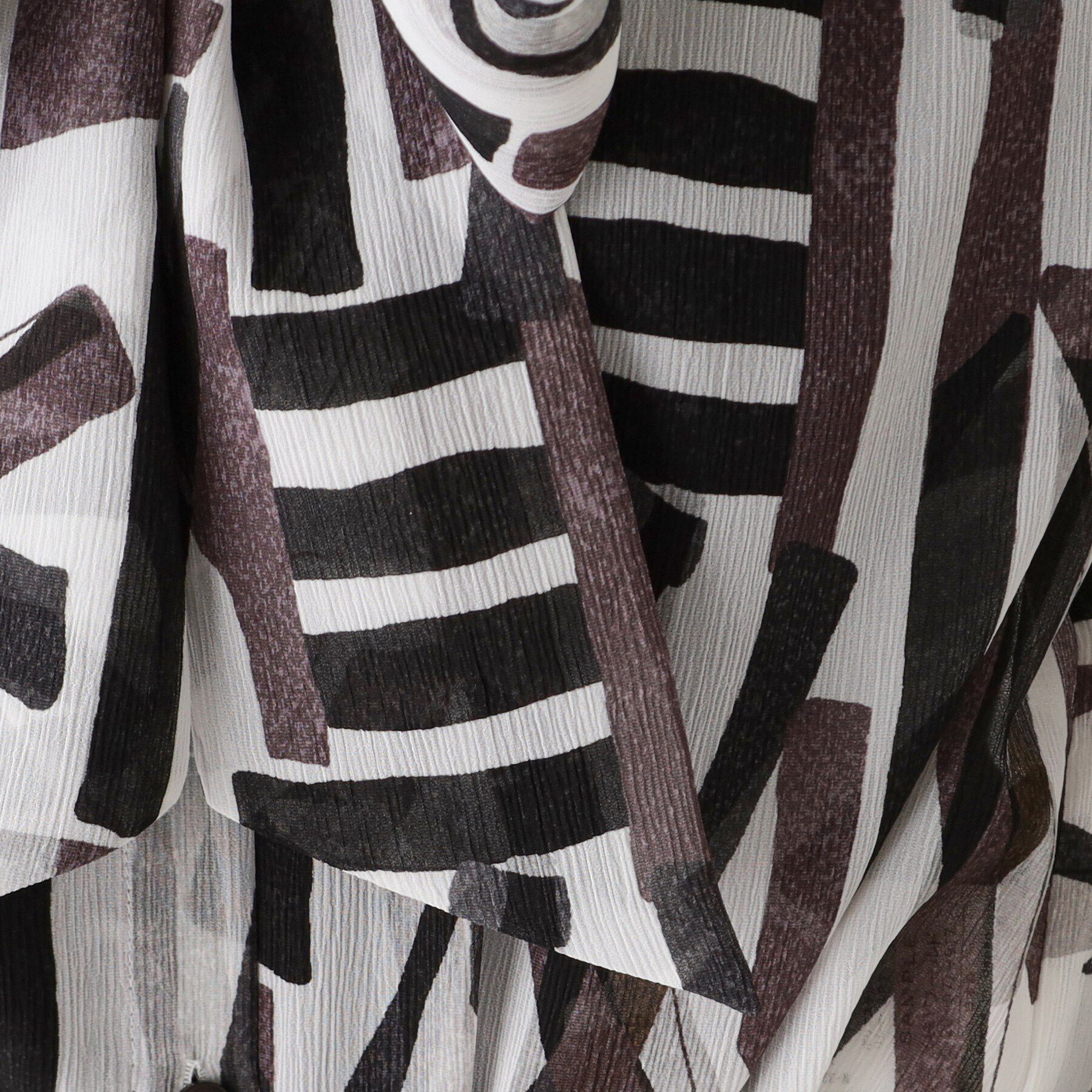 COUP DE CHANCE「【洗える／日本製】柄ブラウス」|シャツ・ブラウス|