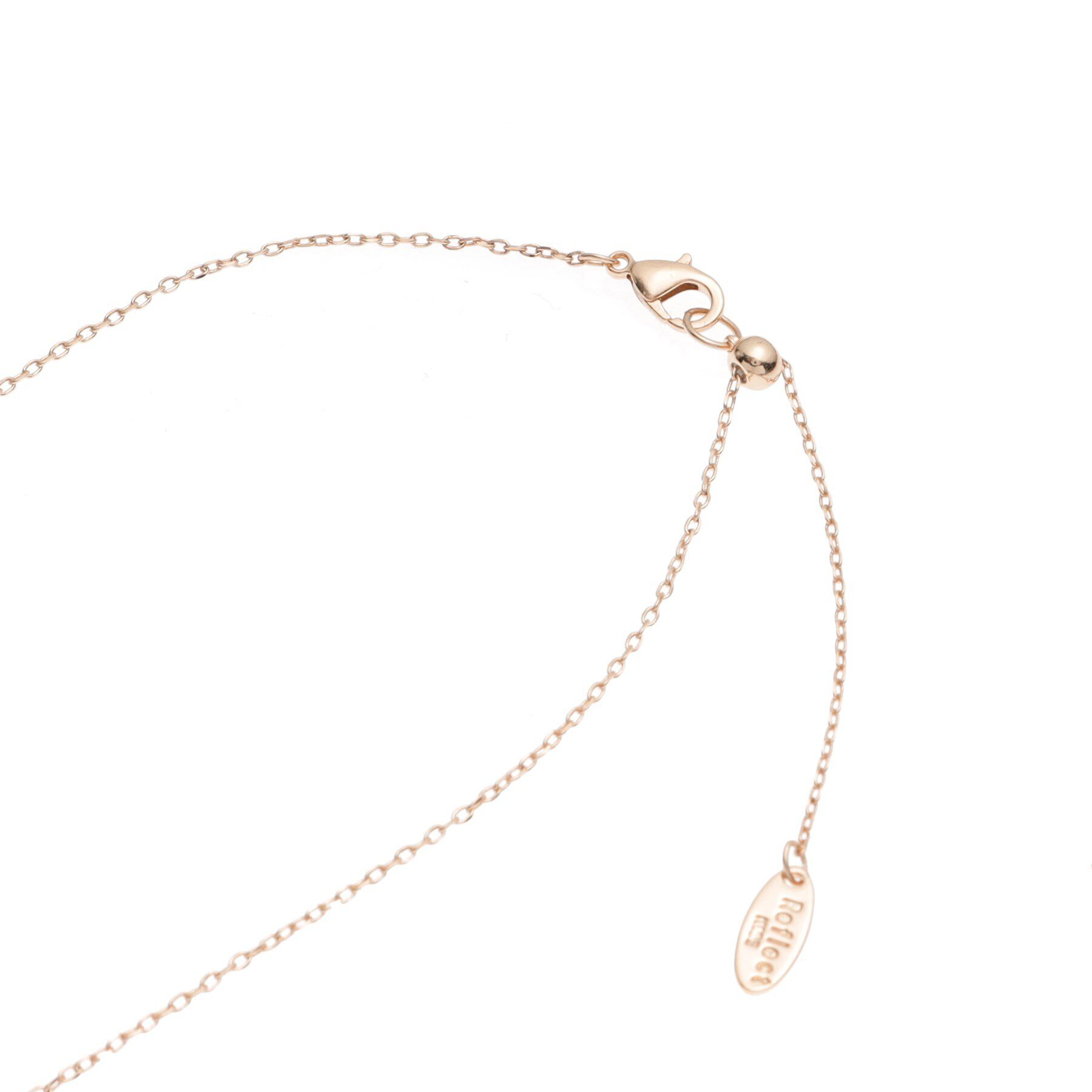 Reflect「【チェーン長さ調節可】ツイストリング淡水パールネックレス」|ネックレス|