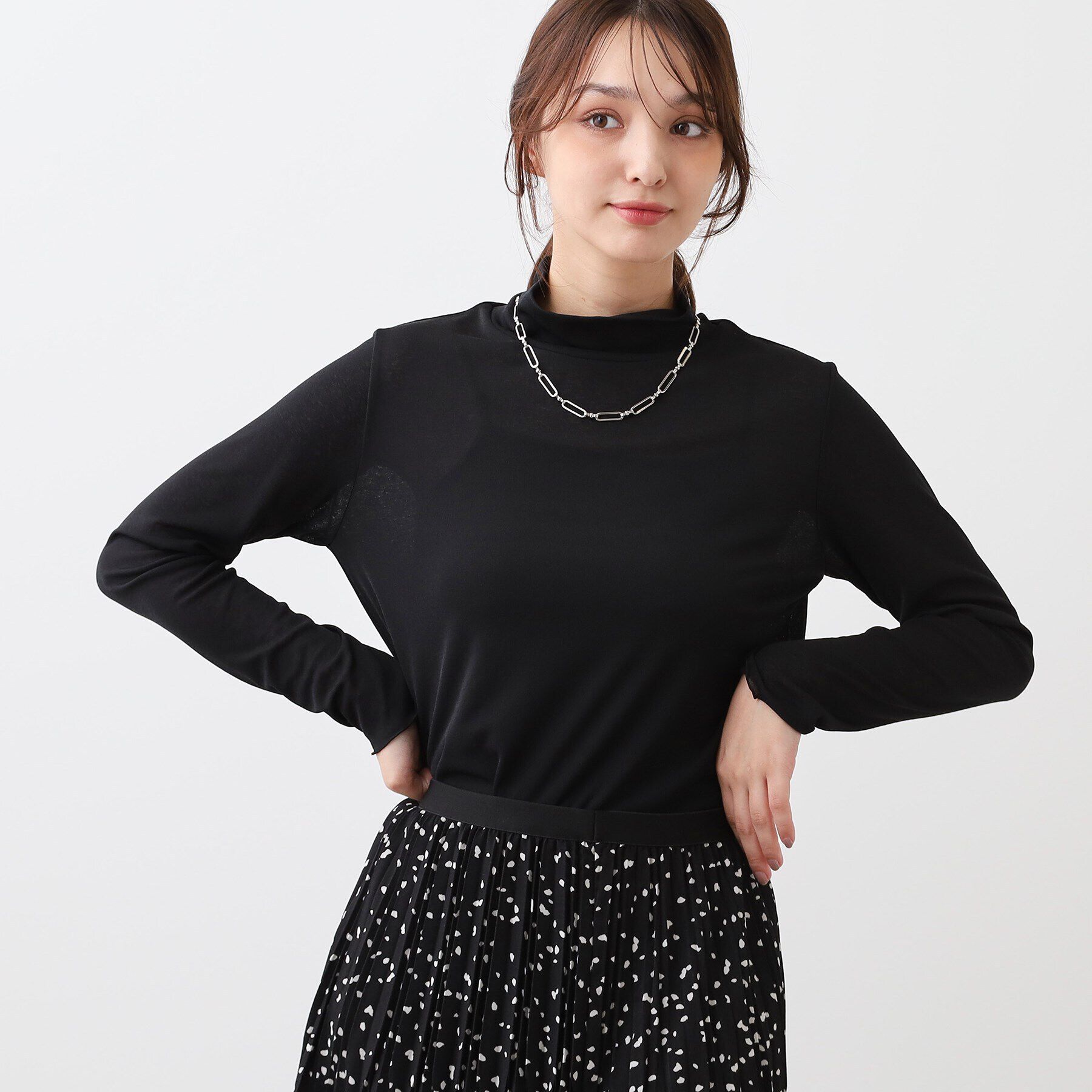 Reflect「【E‐QUALITY／手洗い可】ハイネックプルオーバー」|Tシャツ・カットソー|