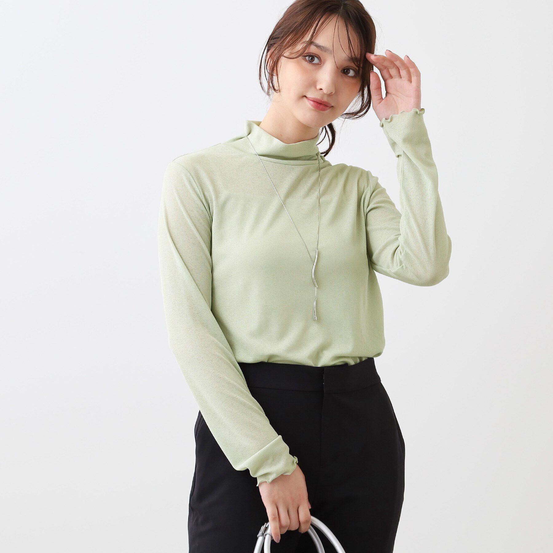 Reflect「【E‐QUALITY／手洗い可】ハイネックプルオーバー」|Tシャツ・カットソー|