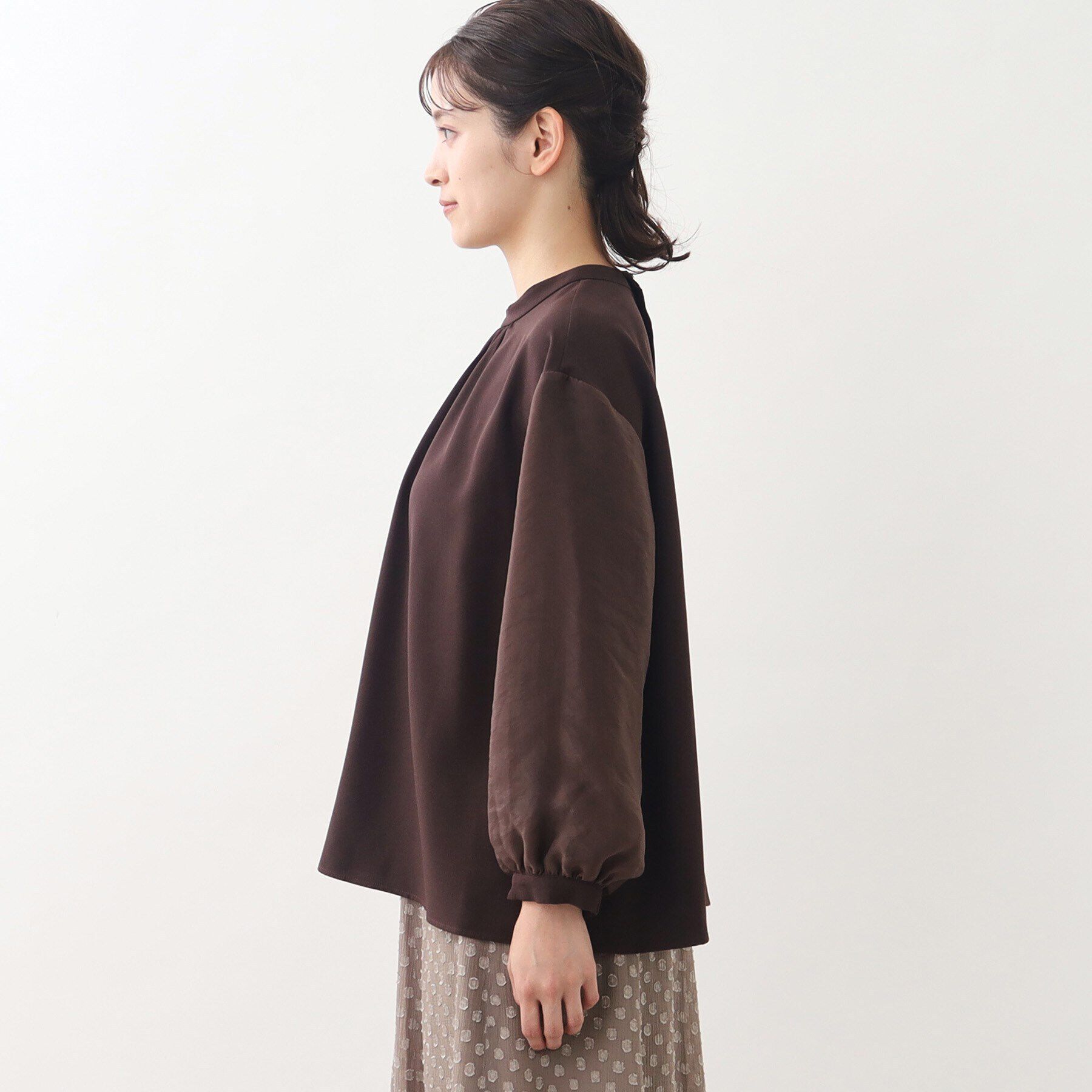 Reflect「オーガンジースリーブブラウス」|シャツ・ブラウス|