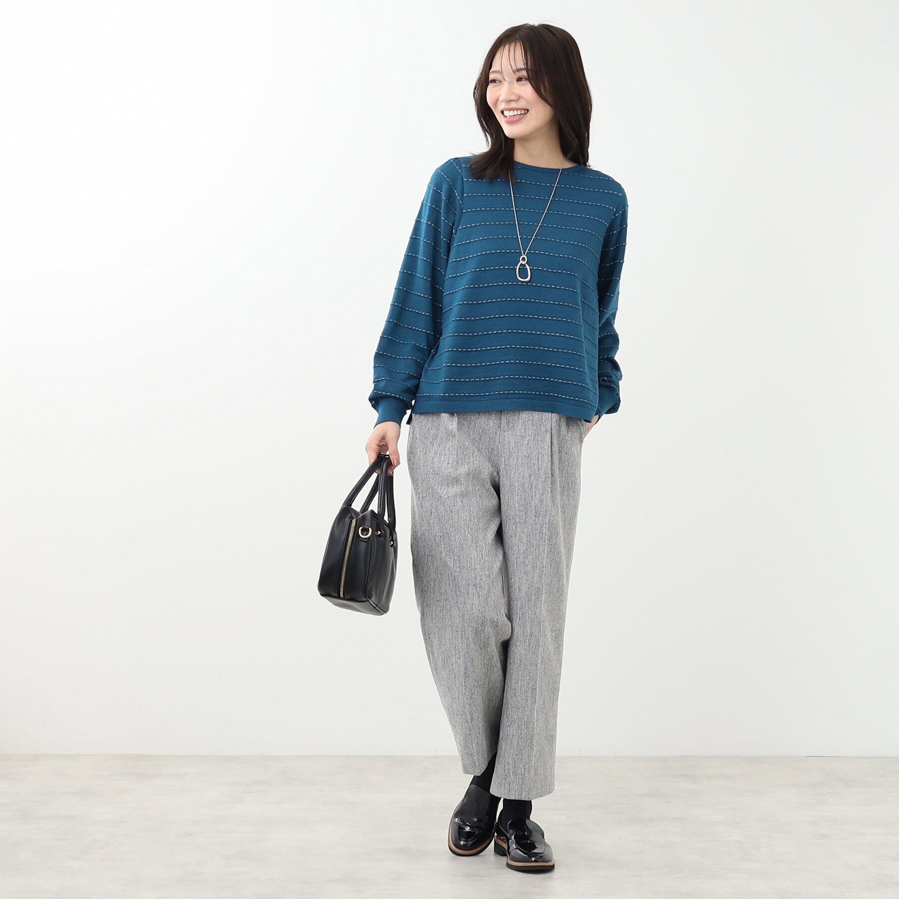 Reflect「ワイドクロップドツイードパンツ」|その他|