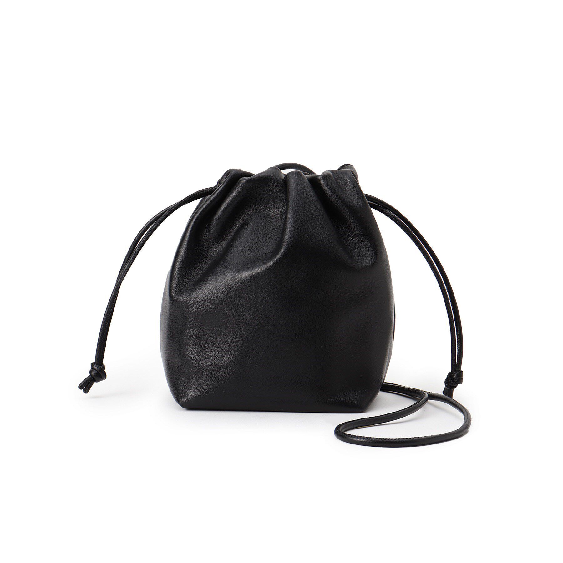 DRESSTERIOR「【CLASSY.12月号掲載】ラムレザーバルーンバッグ」|ショルダー・メッセンジャー|