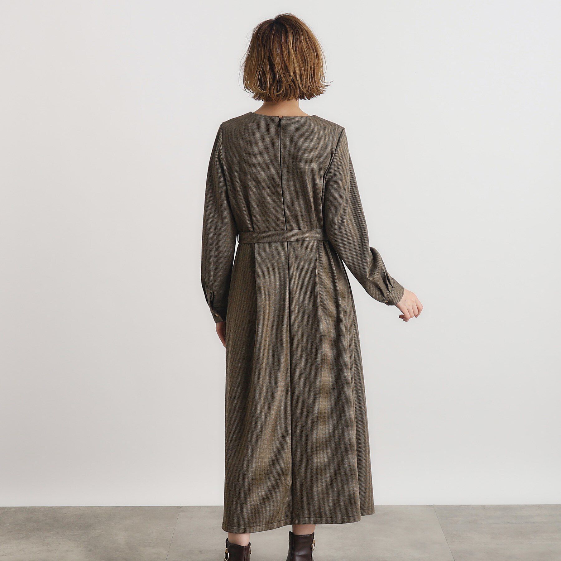 grove「カットジャカードワンピース」|ワンピース|