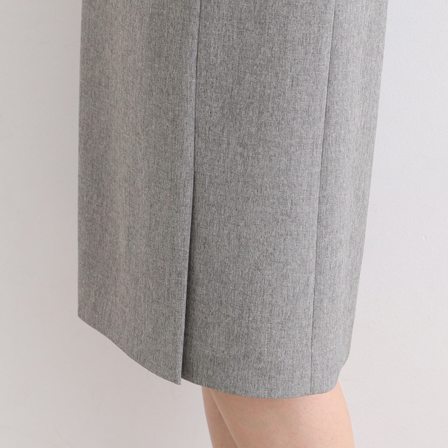 INDIVI「【定番スーツ／洗える／メランジ】ストレートスカート」|スーツ|