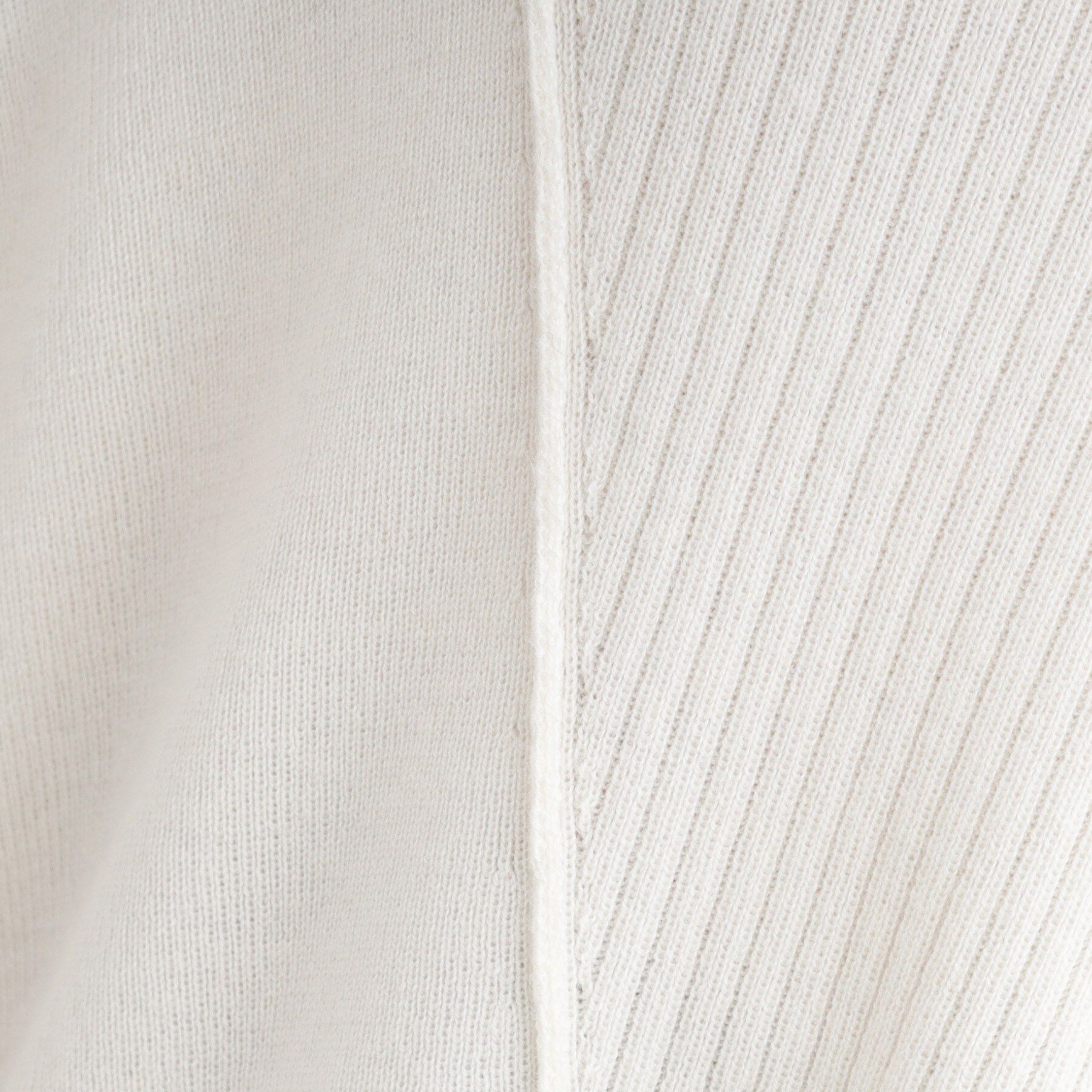 INDIVI「【洗える／ウール混】アシンメトリーデザインニット」|ニット・セーター|