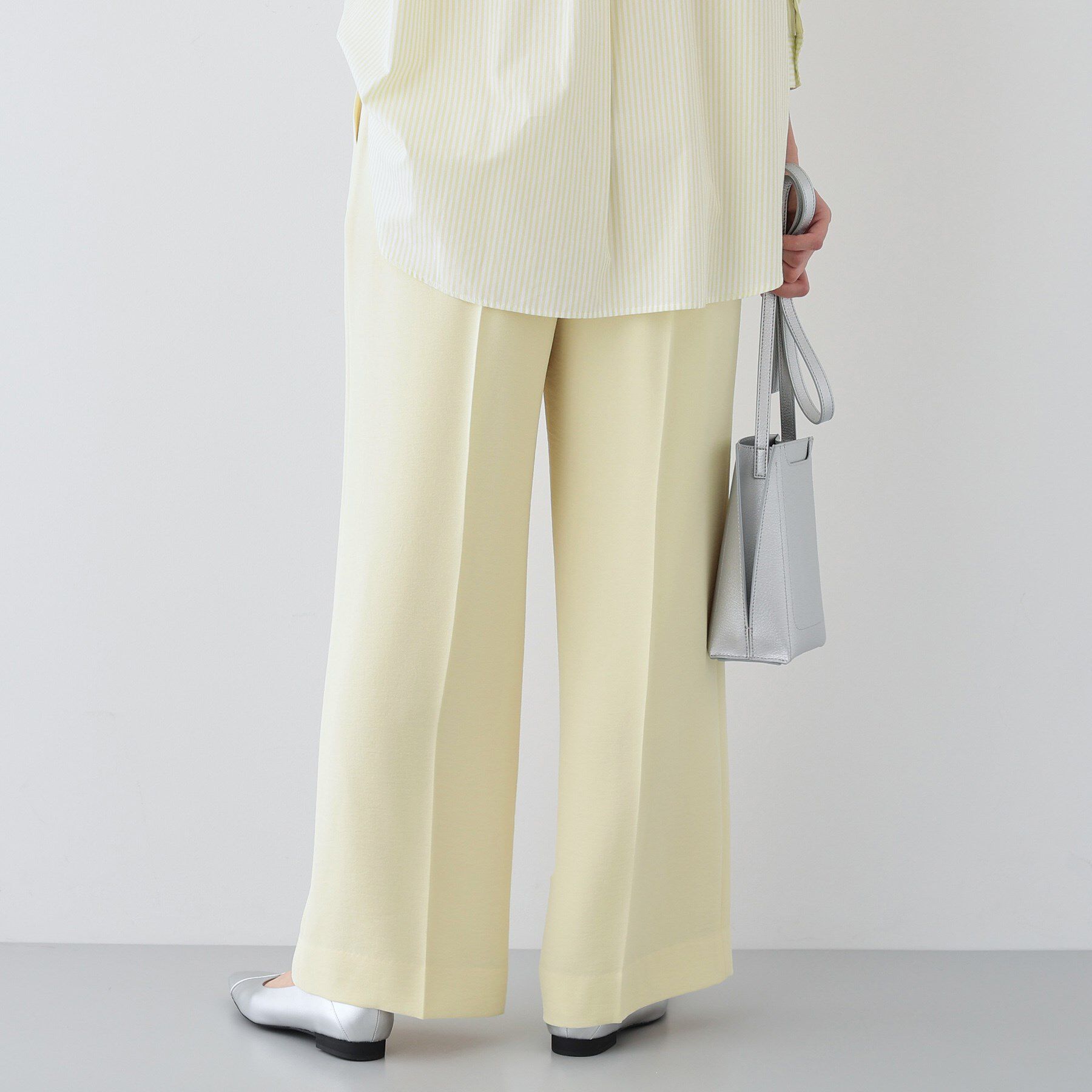 INDIVI「【着る日傘/遮熱/UVケア】ワイドパンツ」|スーツ|