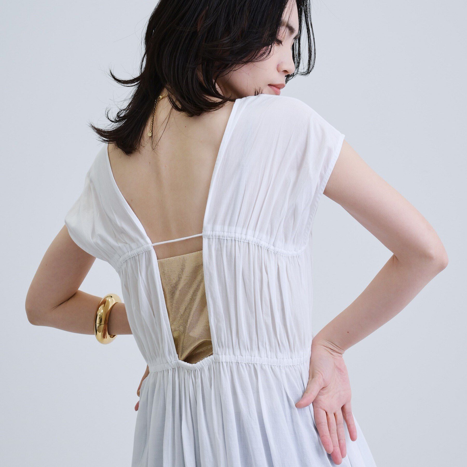 GALLEST「コットンレースワンピース」|ワンピース|