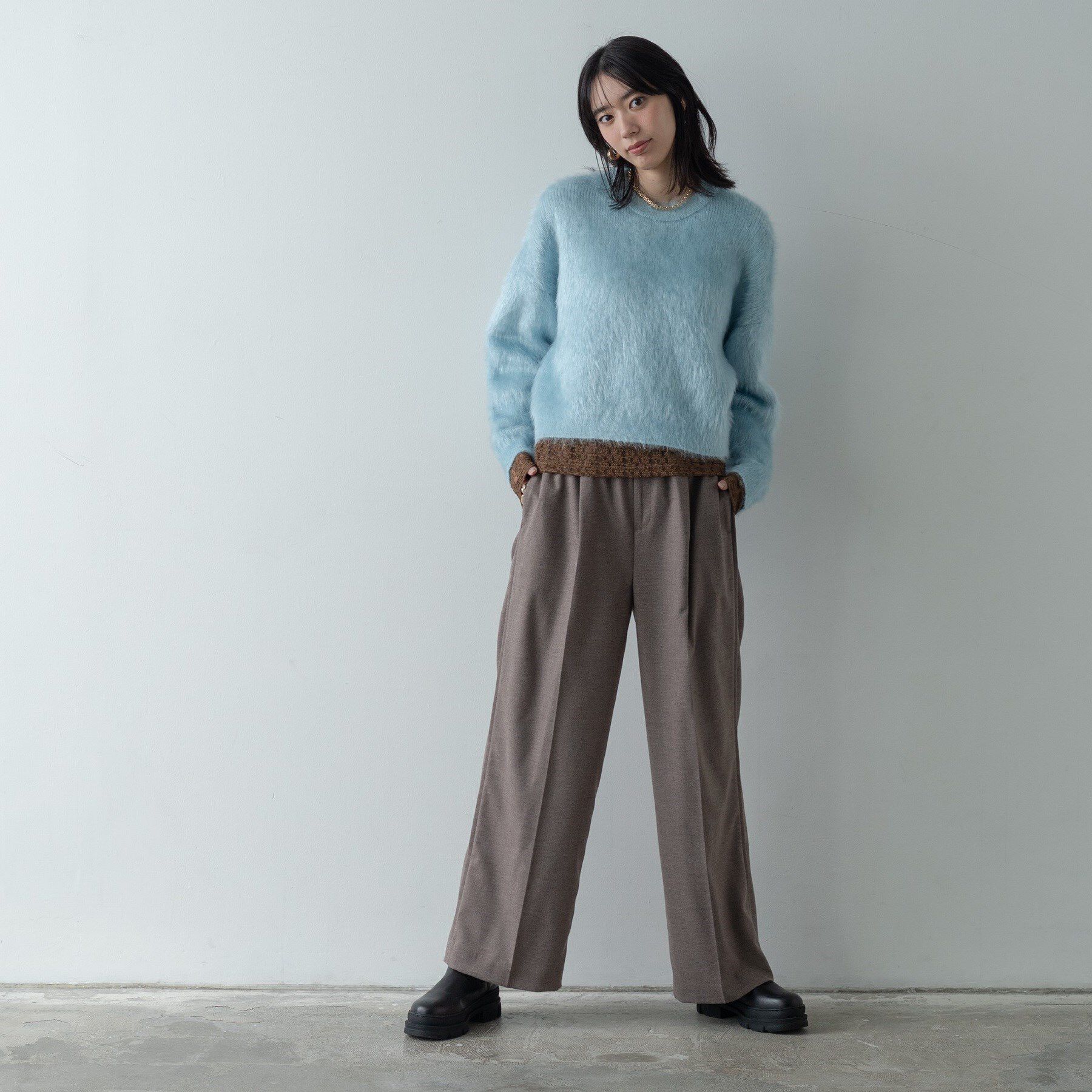 GALLEST「Comfy SET UP｜イージーストレートスラックス【セットアップ対応／通勤／カセット服】」|その他|