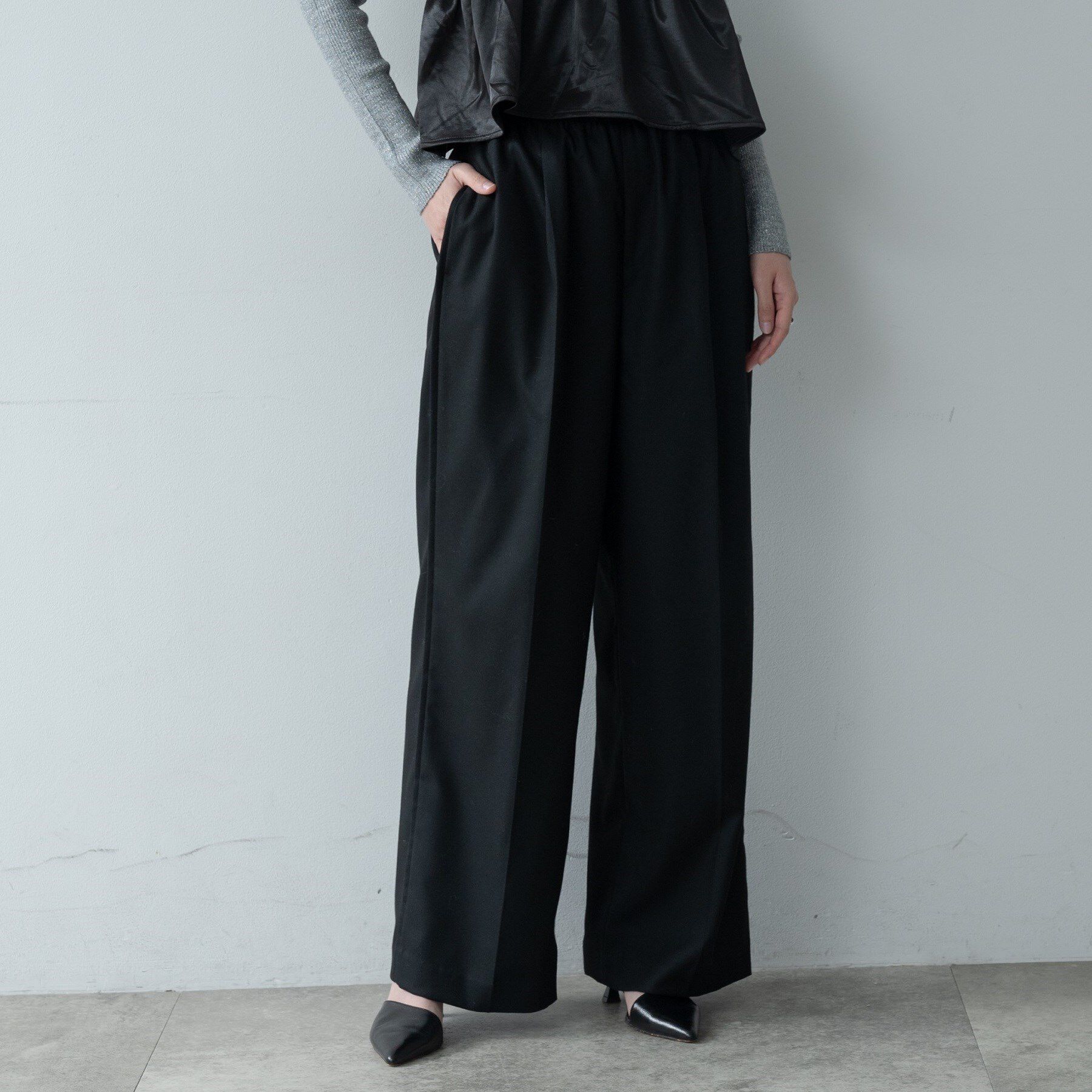 GALLEST「Comfy SET UP｜イージーストレートスラックス【セットアップ対応／通勤／カセット服】」|その他|