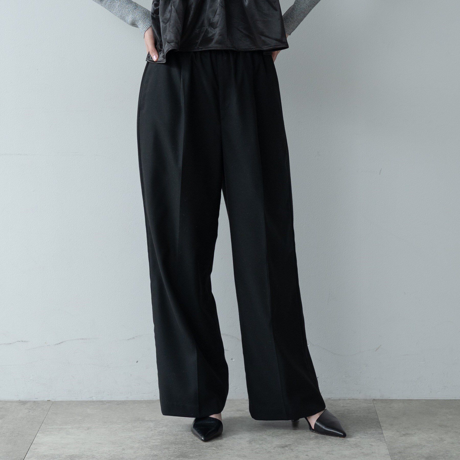 GALLEST「Comfy SET UP｜イージーストレートスラックス【セットアップ対応／通勤／カセット服】」|その他|