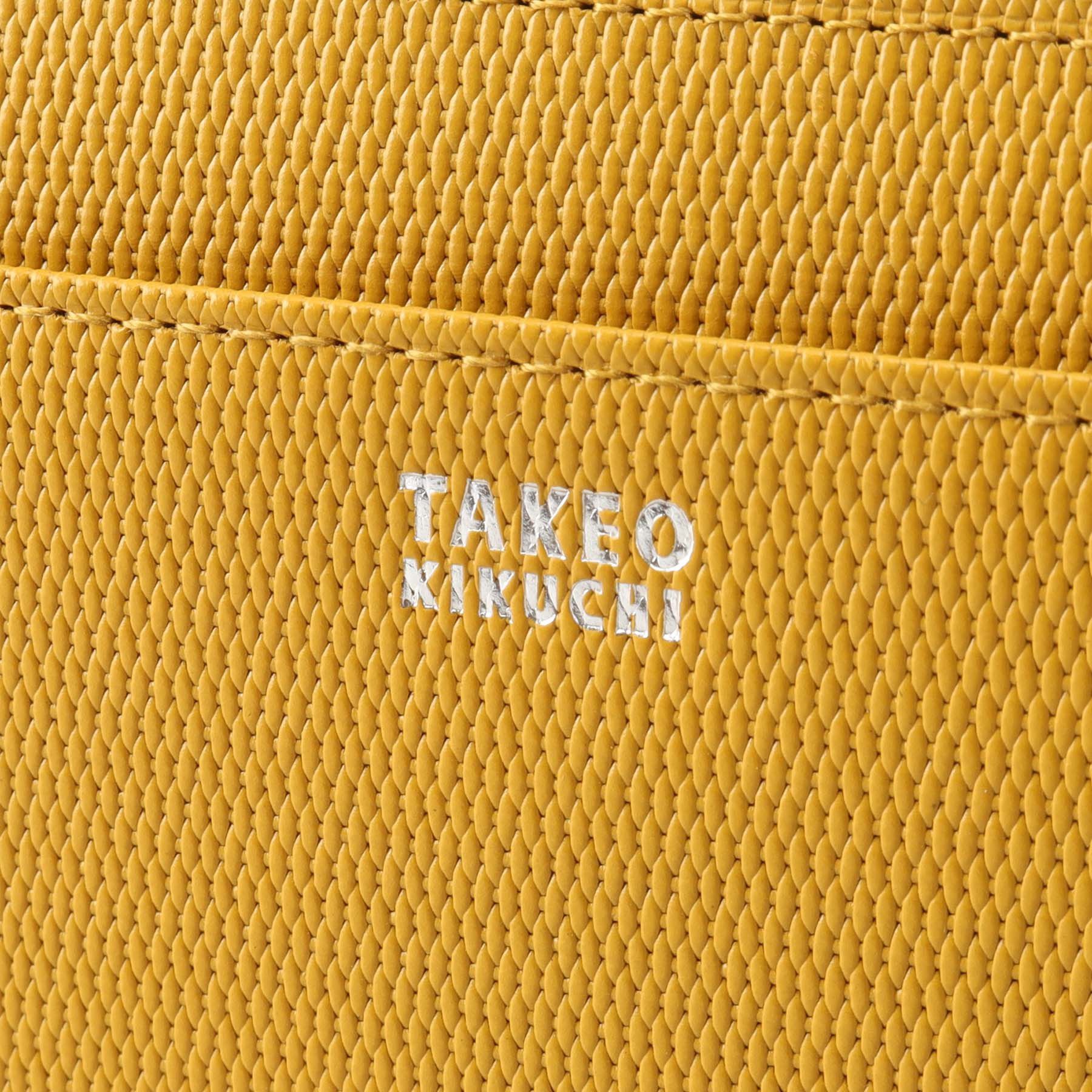 TAKEO KIKUCHI「【ソフト＆ナチュラル】ミニメッシュ レザー　ラウンドファスナー長財布」|財布|