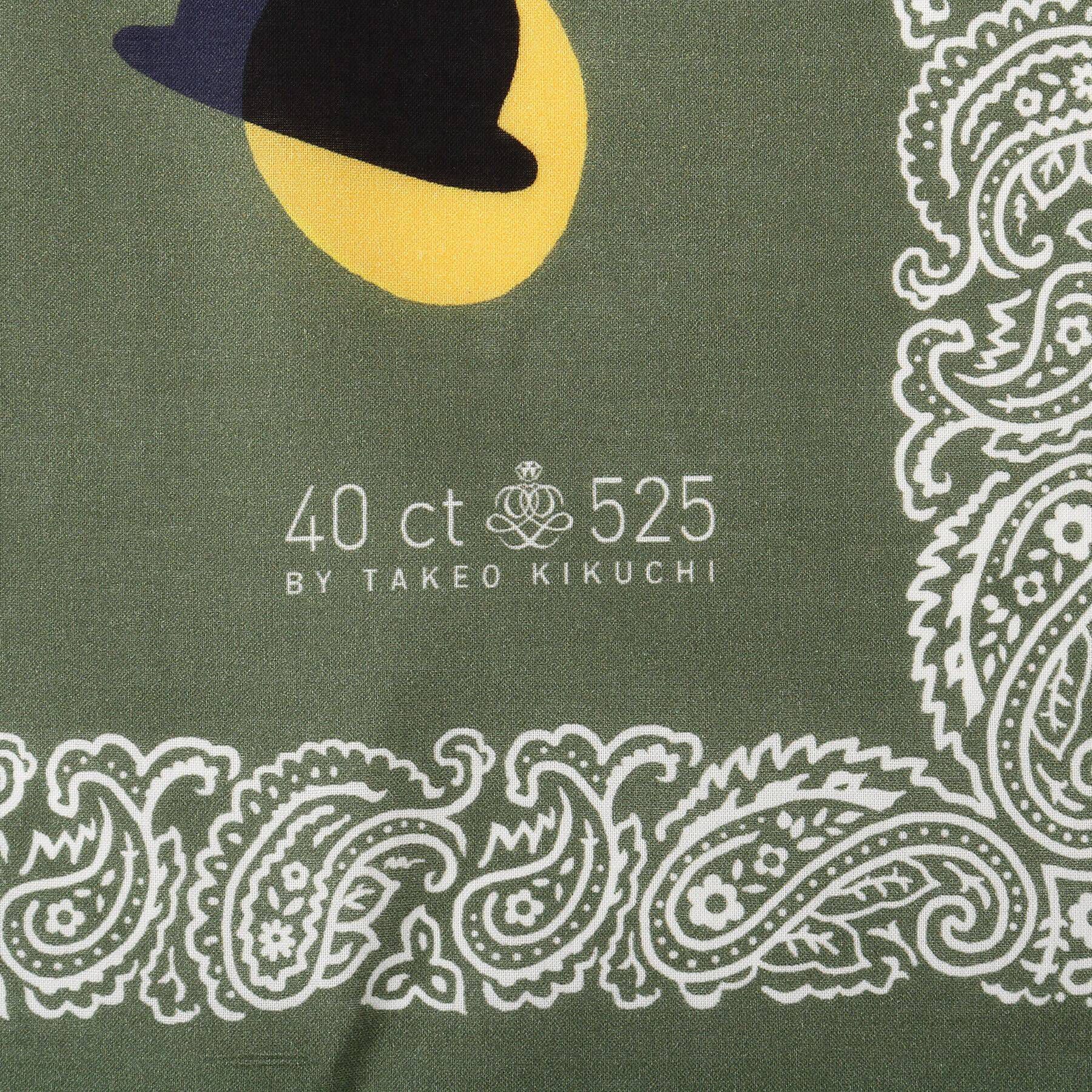 40CARATS&525「ボーラーハット ハンドペイントライク バンダナ」|バンダナ・スカーフ|