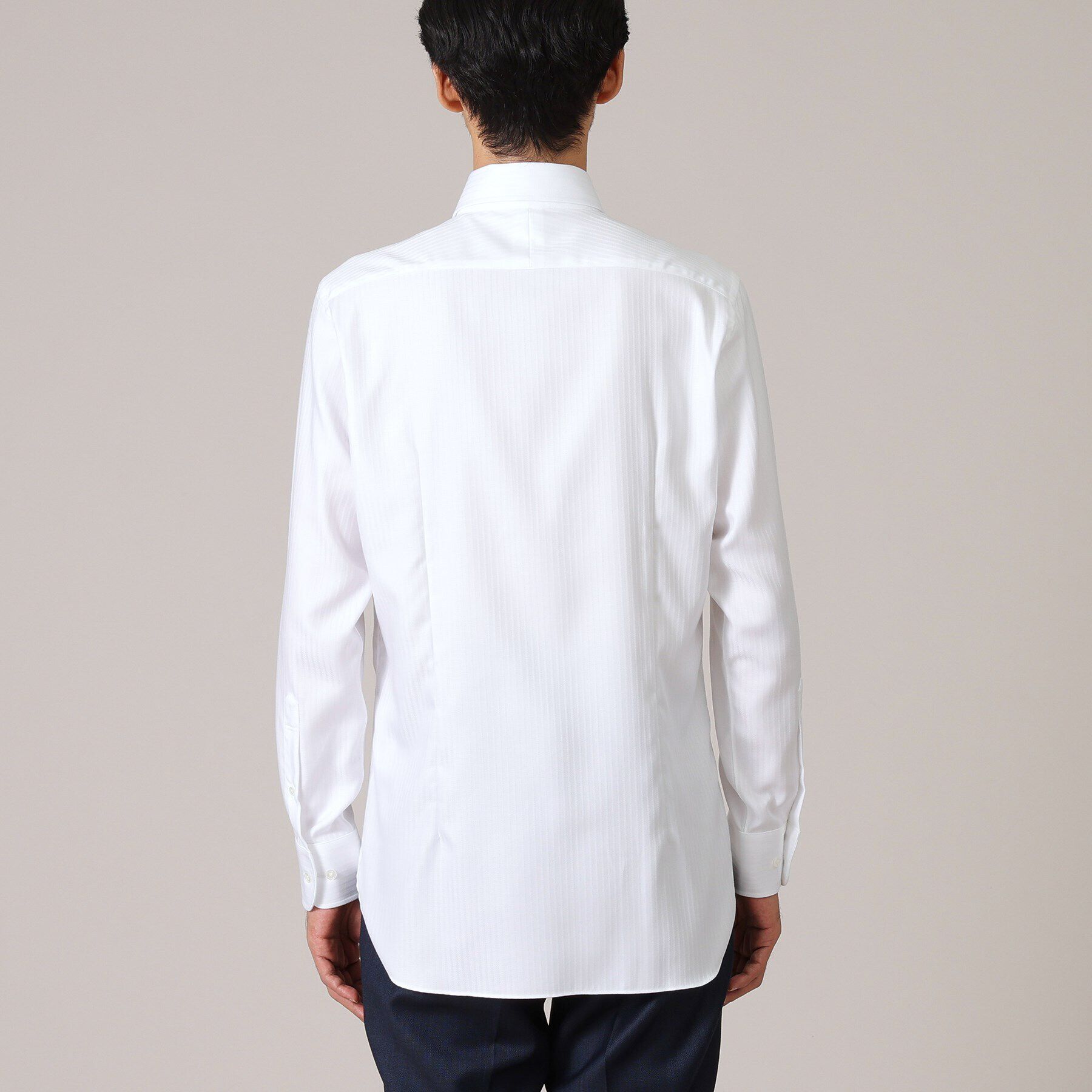 TAKEO KIKUCHI「【Made in JAPAN】ドビーストライプ ドレス シャツ」|シャツ・ブラウス|