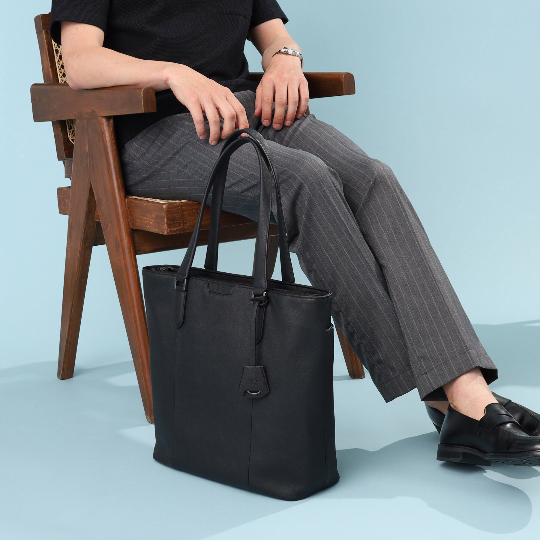 TAKEO KIKUCHI「スマート モノトーントートバッグ」|トートバッグ|