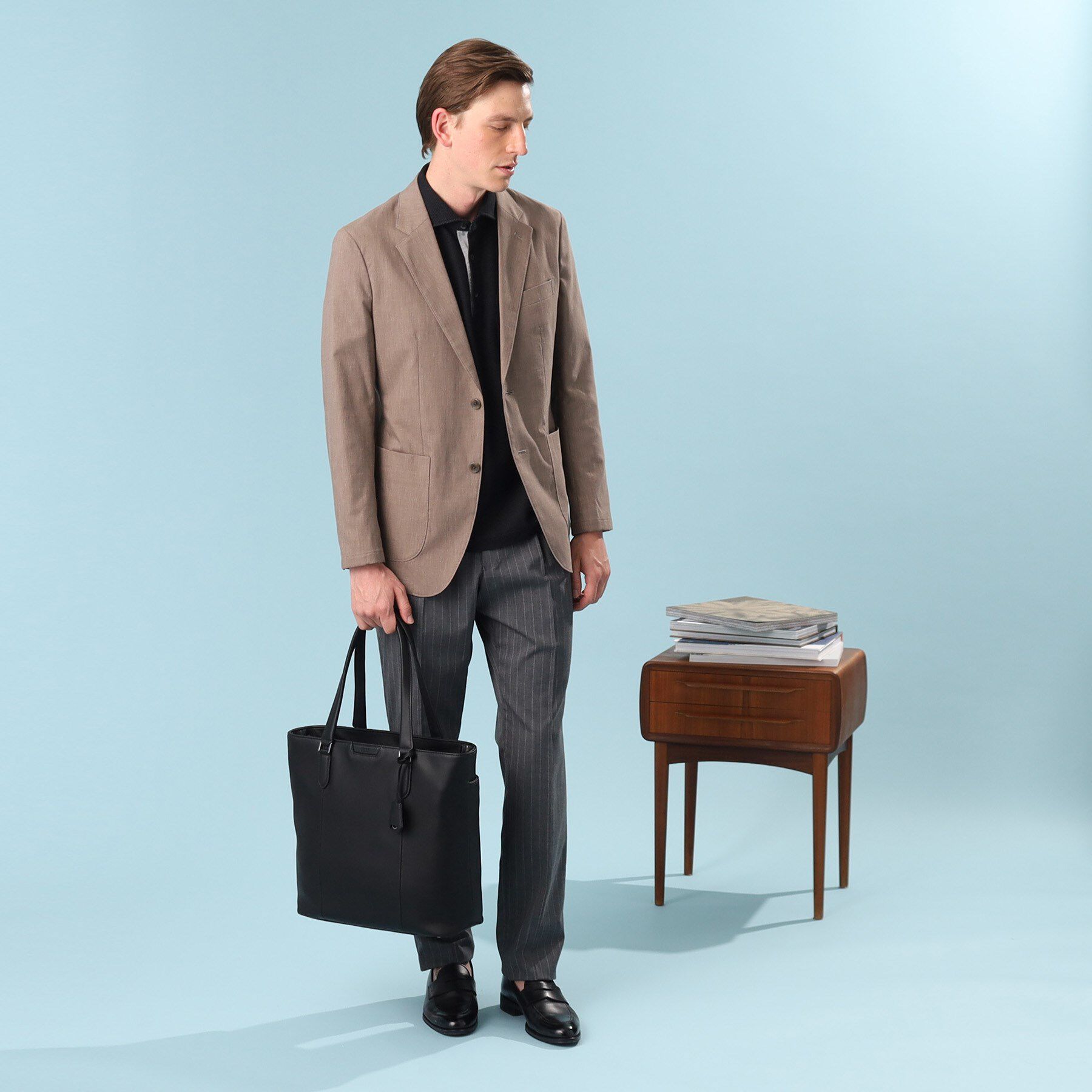 TAKEO KIKUCHI「スマート モノトーントートバッグ」|トートバッグ|