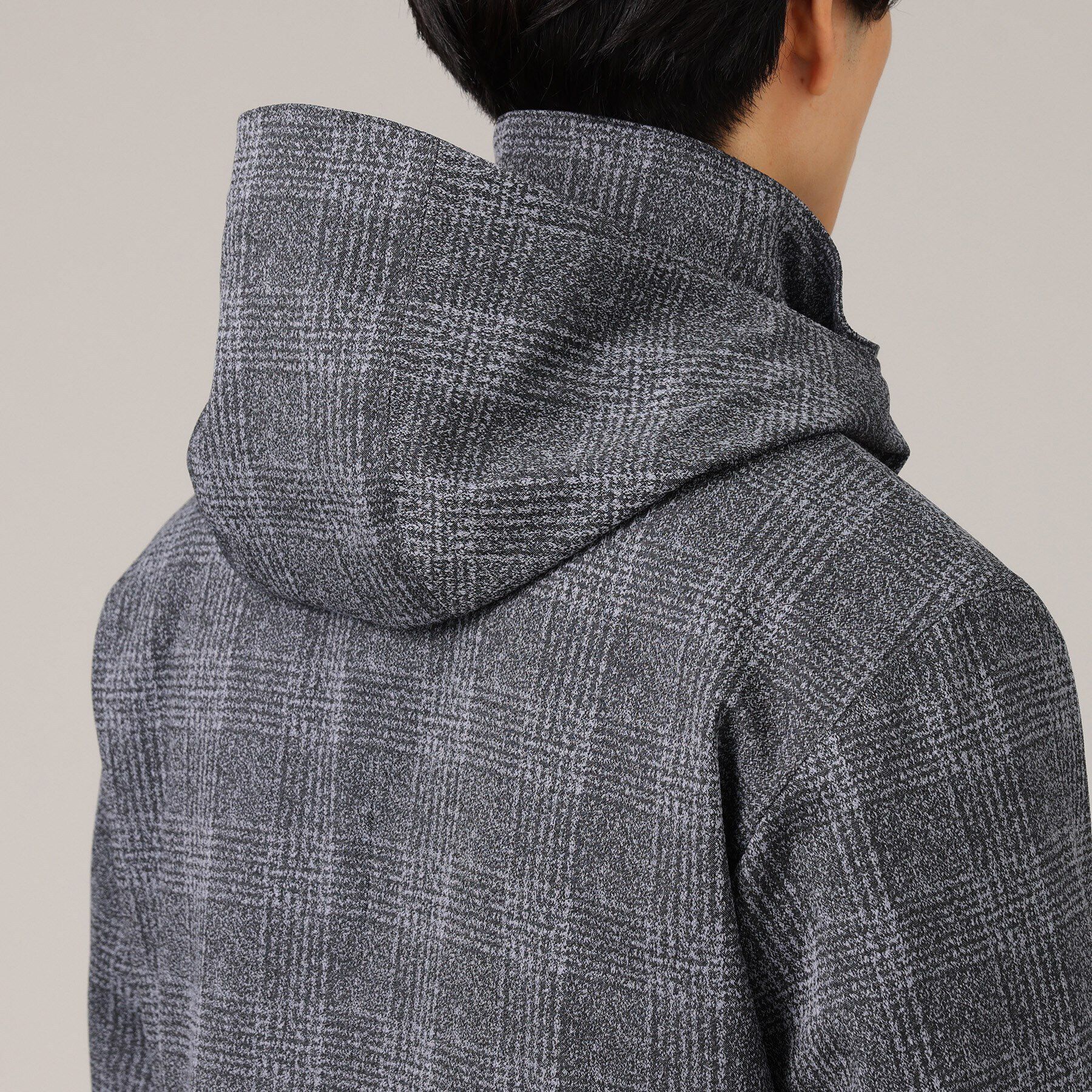 TAKEO KIKUCHI「【3WAY】 ジャカード グレンチェック ダウンライナー ブルゾン」|ブルゾン・スタジャン|