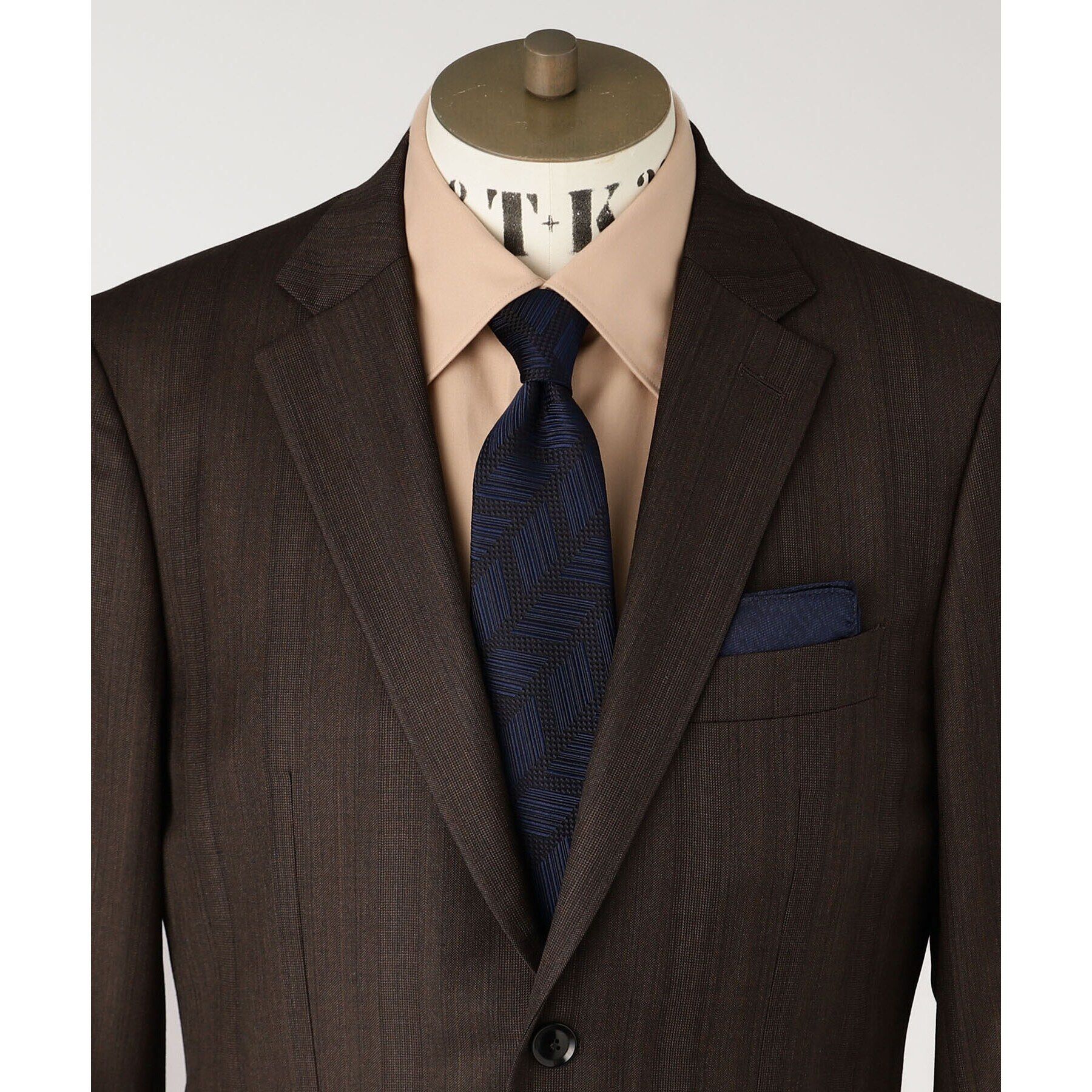 TAKEO KIKUCHI「【THE FLAGSHIP】ランダム綾紋様　ネクタイ」|ネクタイ・蝶ネクタイ|ﾈｲﾋﾞｰ(594)